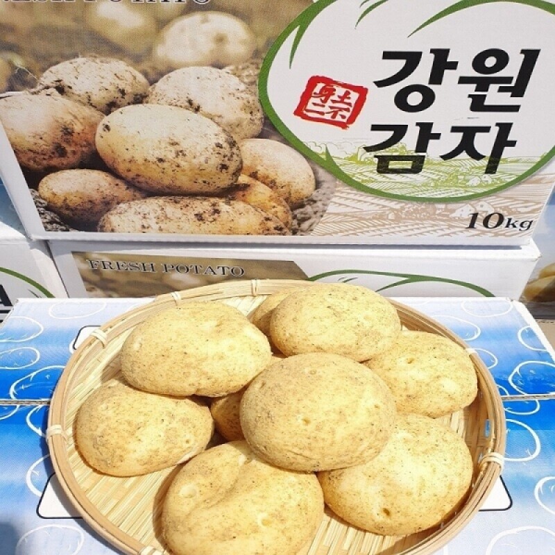 강원평창몰,평창로컬푸드 베이커리 천연발효종 감자빵 4개입